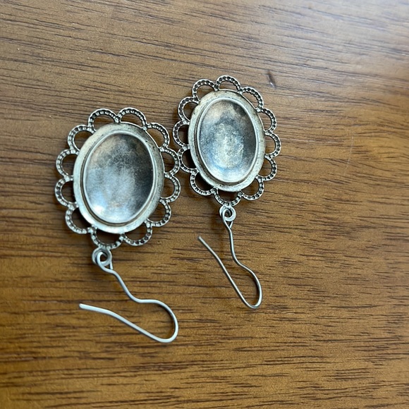 Silver Dangles vintage - Picture 2 of 2